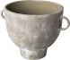 Deya Vase (10H - Brown Ceramic)