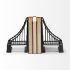 Suspension Bookends (Set of 2 - Brown Wrought Iron Bridge)