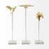Aya (Set of 3 - Gold Metal Decorative Birds)
