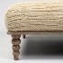 Alder Bench (Upholstered Cream Seat)