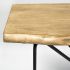 Papillion Console Table (Blonde Wood & Iron)