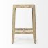 Colony Counter Stool (Brown Wood Seat & Frame)