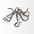 Strafford (Medium - Silver Resin Octopus)