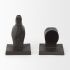 SphynxCast Aluminum Horse Shaped Bookends (Set of 2 - Black)