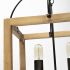 Josie Chandelier (Natural Wood Chassis Six Light)