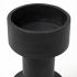 Bolton Table Candle Holder (Black Metal)