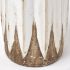 Sisko Vase (Tall - Rustic Brown White Ceramic)