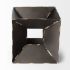 Pedro Black Metal Decorative Cube (Large)