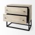 Ciara Accent Cabinet (Beige MDF Wooden)