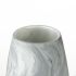 Volta Vase (12H - Grey-Cream Glass)