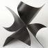 Francesca Sculptural Decorative Object (Large - Black Metal)