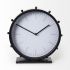 Marian Table Clock (Black Studded Round)