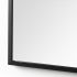 Giovanna Wall Mirror (Black Metal Frame Rounded Arch)
