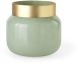 Minty Vase (Short - Green Glass with Matte Gold Metal Neck Cuff)