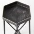 Sixx Table Candle Holder (Small - Antiqued Metal Hexagonal)