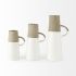 Hindley Jars, Jugs & Urns (Large - Two Toned White Natural)