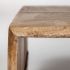 San Coffee Table (Andreas Rectangular Brown Solid Wood Top & Base)