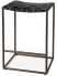 Clarissa Counter Stool (Black Leather & Gold Metal)