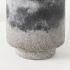 Squally Vase (Petit - Céramique Dégradé Texturé Noir et Brun)