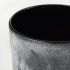 Squally Vase (Large - Céramique Ombrée Texturée Noir & Marron)