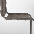 Berbick Bar Stool (Brown & Grey Suede with Iron Frame)