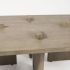 Aida Coffee Table (Light Brown Wood Rectangular)