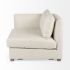 Valence Upholstered Chair (Corner Chair - Beige)