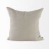 Ivivva Decorative Pillow (20x20 - Beige Fabric Textured Cover)