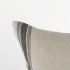 Hattie Decorative Pillow (20x20 - Beige & Black Fabric Striped Cover)
