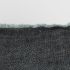 Malia Coussin Décoratif (14 X 26 - Couverture Noire et Turquoise en Tissu à Franges)