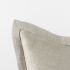 Mae Decorative Pillow (14x26 - Beige Fabric Cover)