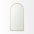 Giovanna Wall Mirror (Gold Metal Frame Rounded Arch)