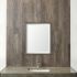 Bathroom Vanity Mirror (24x30 - Black & Grey Beveled Frame)