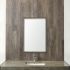 Bathroom Vanity Mirror (24x36 - Black & Grey Frame)