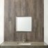 Bathroom Vanity Mirror (24x24 - Silver Beveled Frame)