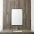 Bathroom Vanity Mirror (24x36 - Silver Frame)