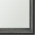 Bathroom Vanity Mirror (18x24 - Black & Grey Faux Wood Frame)
