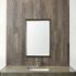 Bathroom Vanity Mirror (24x36 - Pewter & Antique Champagne Beveled Frame)