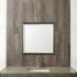 Bathroom Vanity Mirror (30x30 - Pewter & Antique Champagne Beveled Frame)