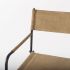 Direttore Counter Stool (Brown Leather & Black Iron)