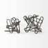 Henderson Metal Paperclip Decorative Object (Small - Black)