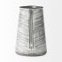 Serena Jars, Jugs & Urns (II - Large - Grey & White Textured Metal Jug)