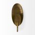 Clarence Wall Sconce (Metal Hammered Gold Round)