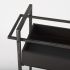 Masataka Bar Cart (Metal Frame Two-Tier with Metal Shelves Rectangular)