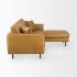 D'Arcy Sofa Sectionnel (Chaise Droite - Cuir Beige)