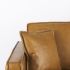 D'Arcy Love Seat (Tan Leather)