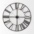 Pender Wall Clock (29.9 In - Brown Metal)
