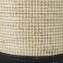 Maddie Basket with Handles (Set of 3 - Light Brown with Black Dipped Seagrass)