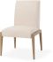 Palisades Dining Chair (Cream  & Light Brown Wood)