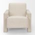 Sovereign Accent Chair (Cream  Fabric)